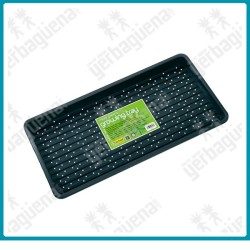 Bandeja microgreen double depth (56x28x6 cm.) con agujeros de garland