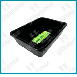 Bandeja garden mini negra (23 x 17 x 6 cm.) de garland