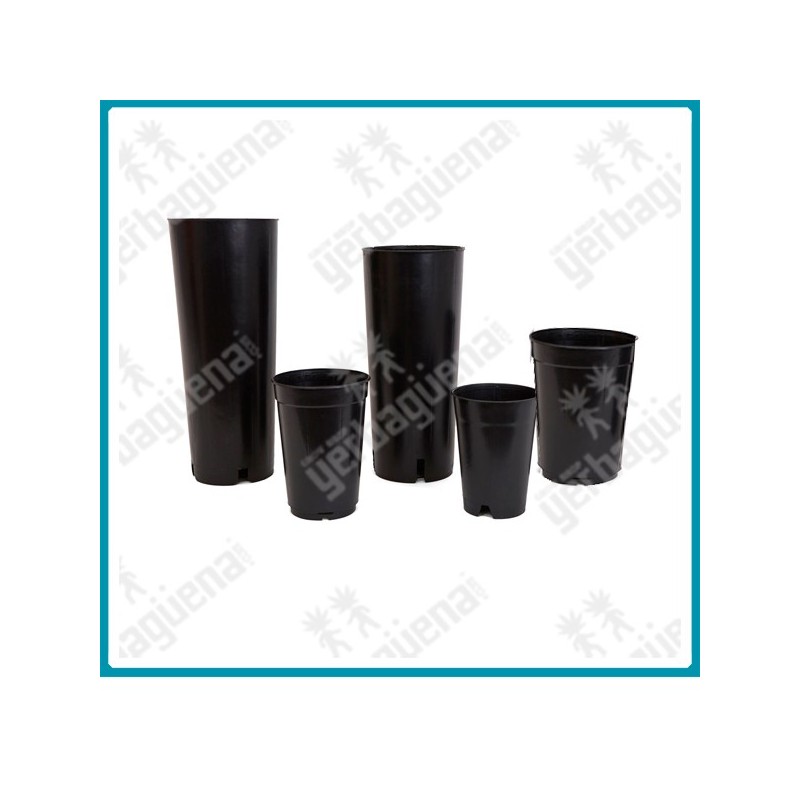Maceta tubular de diferentes tamaños Maceta tubular de diferentes tamaños