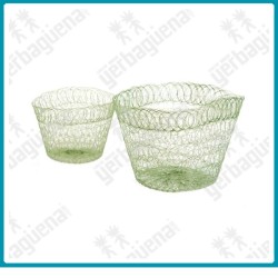 Forro para maceta rejilla de 5 y 5.5 cm.