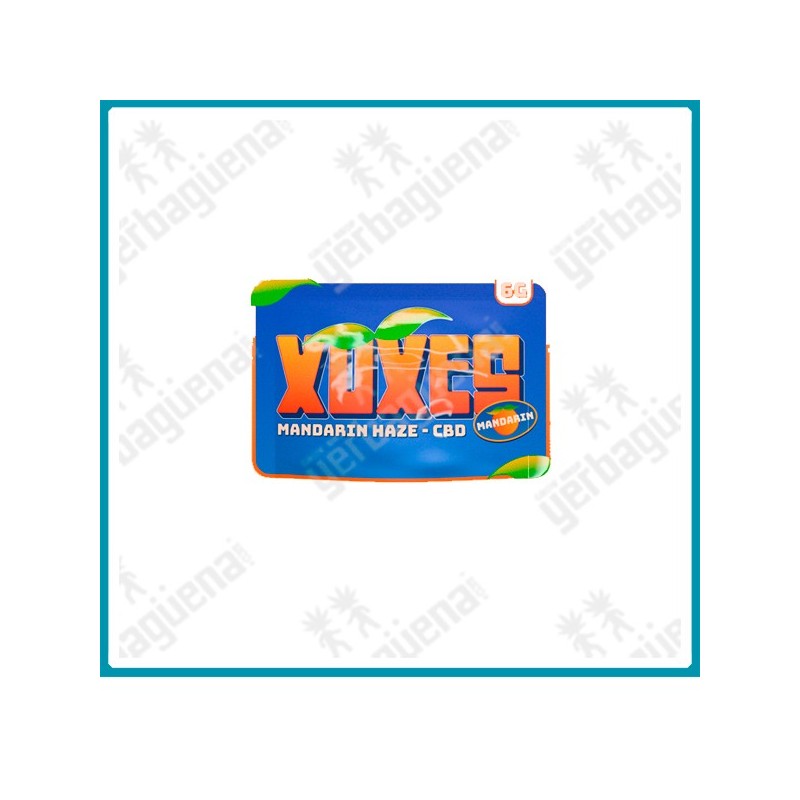 Mandarin haze, flores CBD de Xuxes.