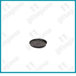 Plato redondo negro 30 Cm.