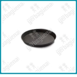 Plato redondo negro 50 Cm.